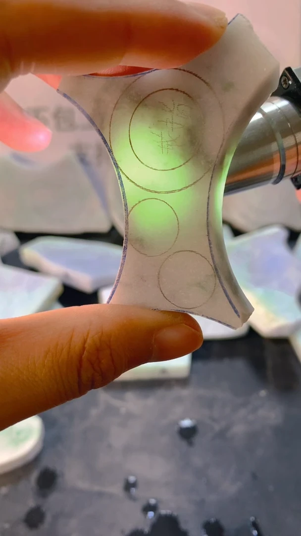 未镶嵌裸石翡翠天然缅甸翡翠A货FC228