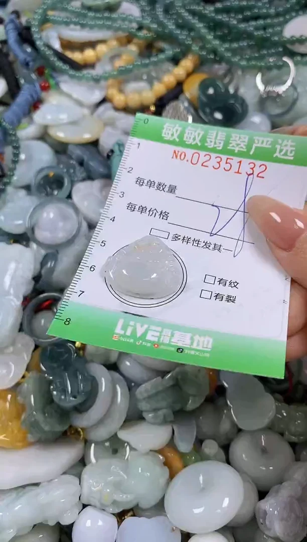 翡翠未镶嵌颈饰闪购0235132