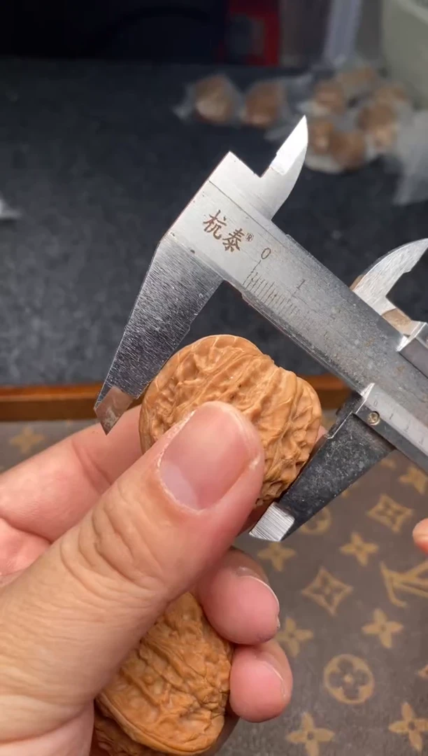 把件文玩核桃b261号39尺磨盘