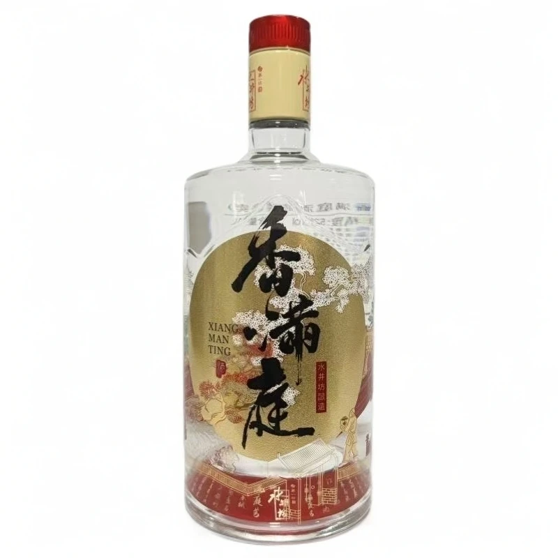 水井坊【2024年】水井坊 香满庭（光瓶）浓香型白酒【1L】单瓶装52度1L