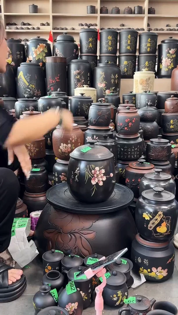罐完品茶叶罐 125  彩填龙蛋
