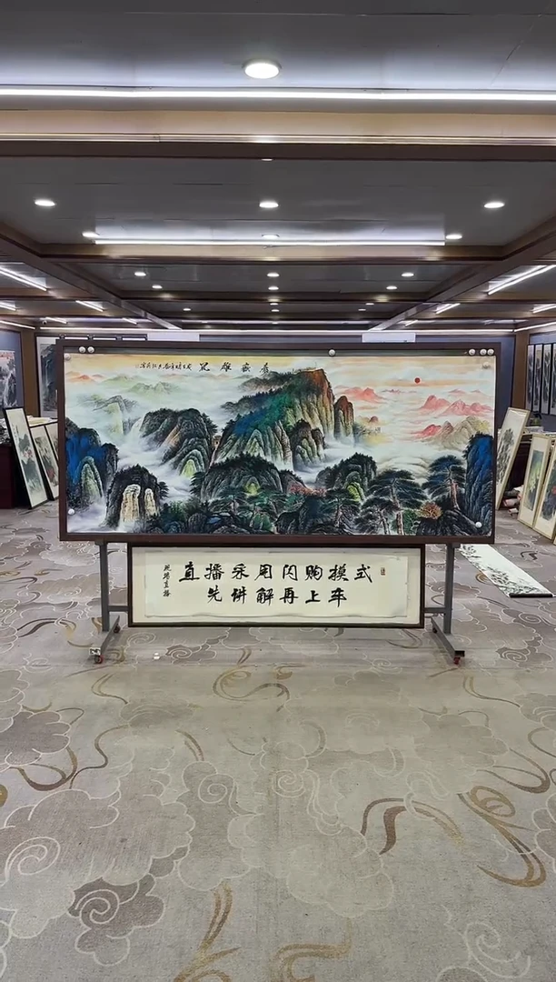 绘画Y-王红兵-小八尺-山水画