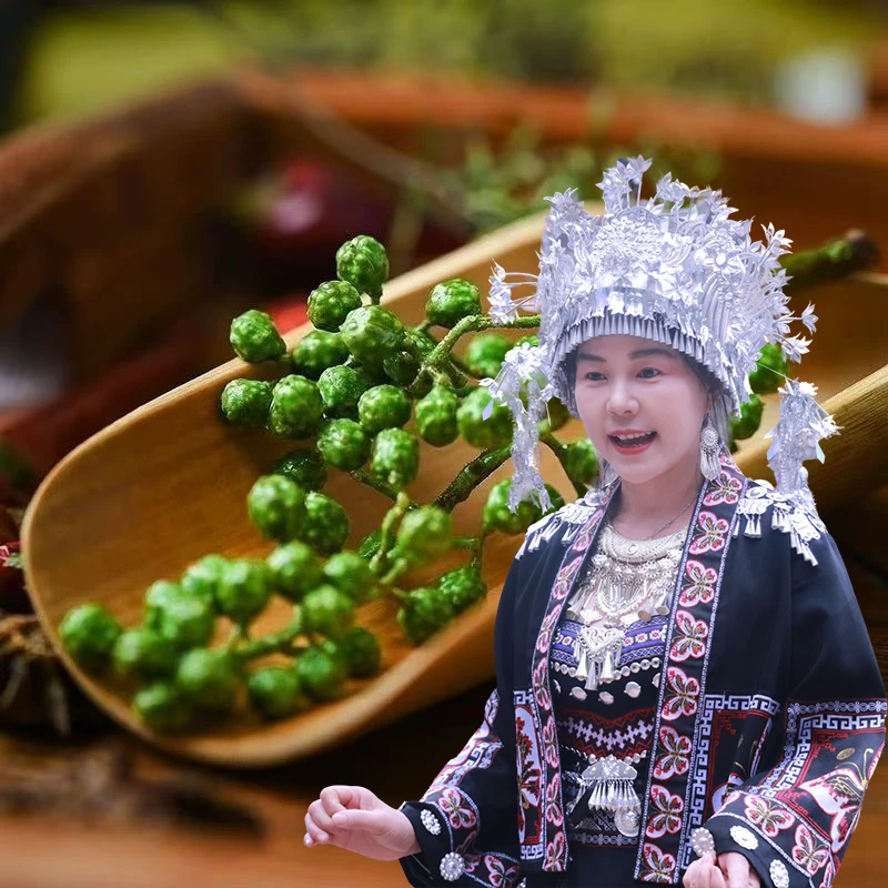 甜豆姐专场-青花椒新鲜精选头茬颗粒饱满清香纯正适合家用