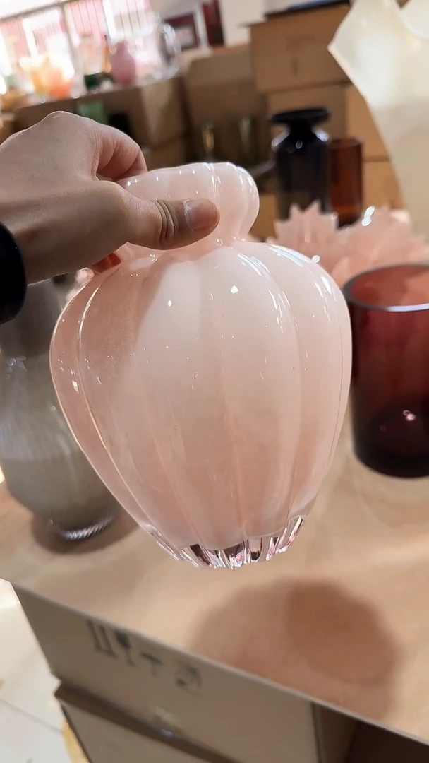 【闪购商品】玻璃粉色丸子头