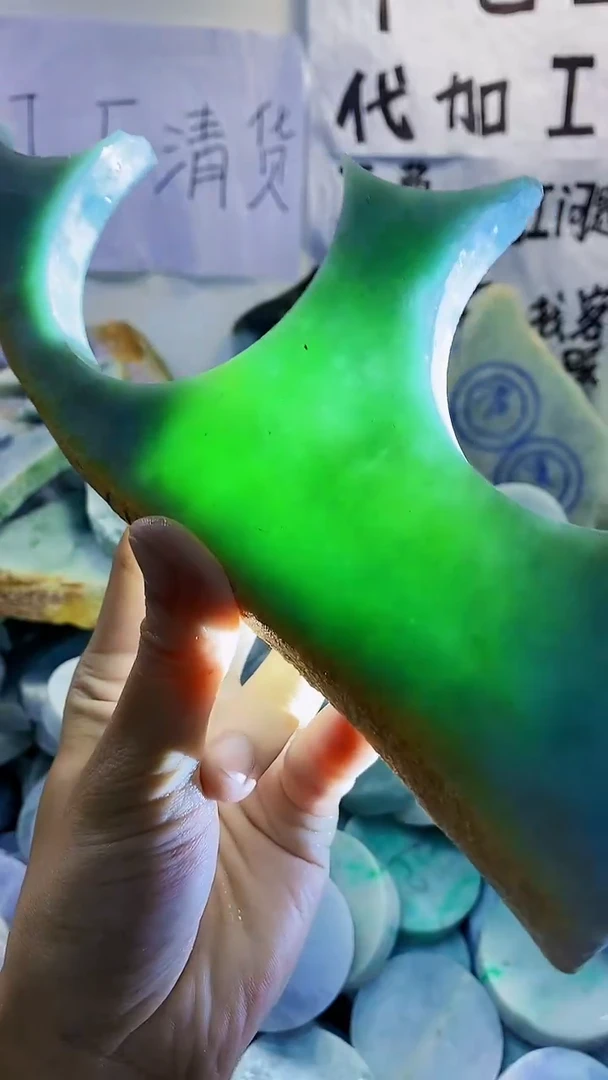 裸石翡翠天然缅甸翡翠160