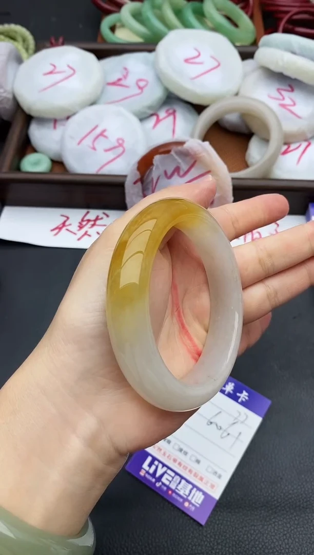 未镶嵌手镯石英质玉77+60/61