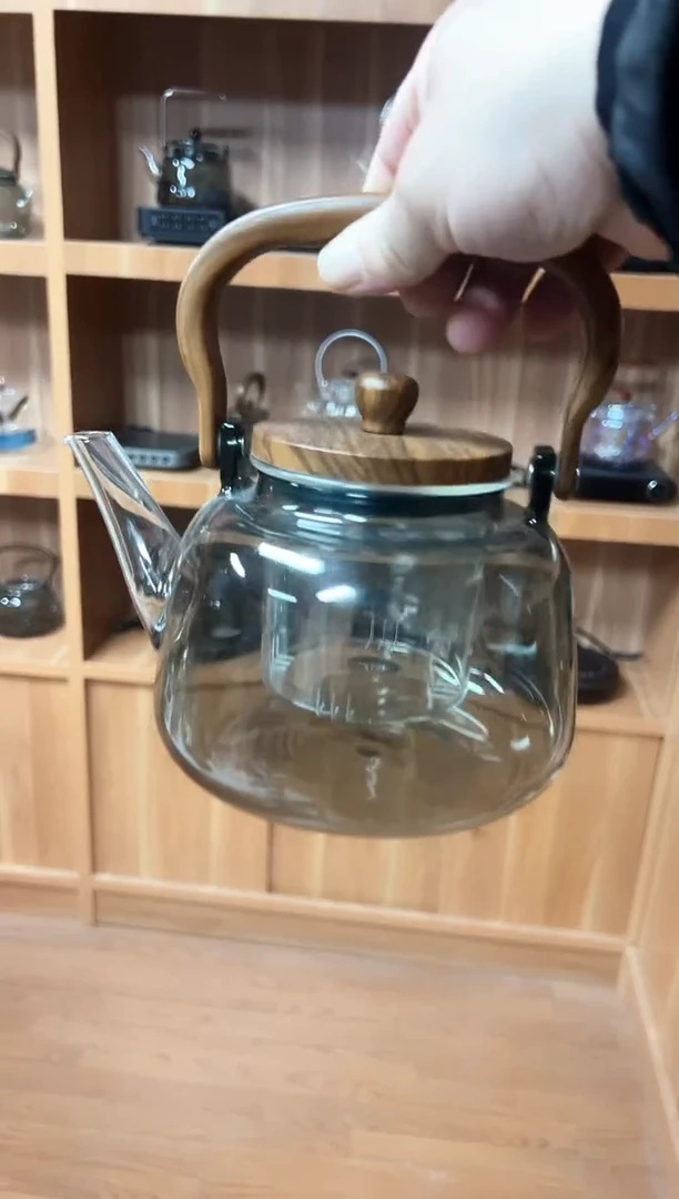 高硼硅玻璃泡茶壶