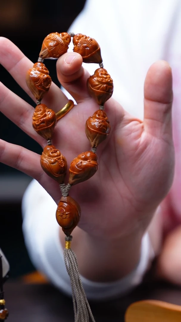 手串/手链橄榄核包衣弥勒【精修】