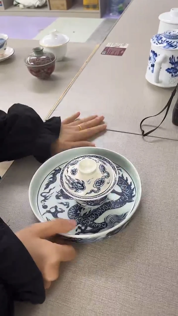 景德镇高温瓷龙三才