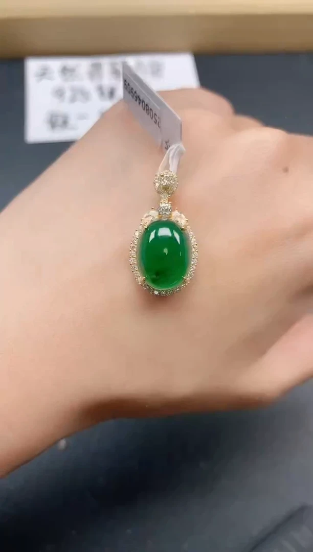 银S925镶嵌戒指翡翠1111