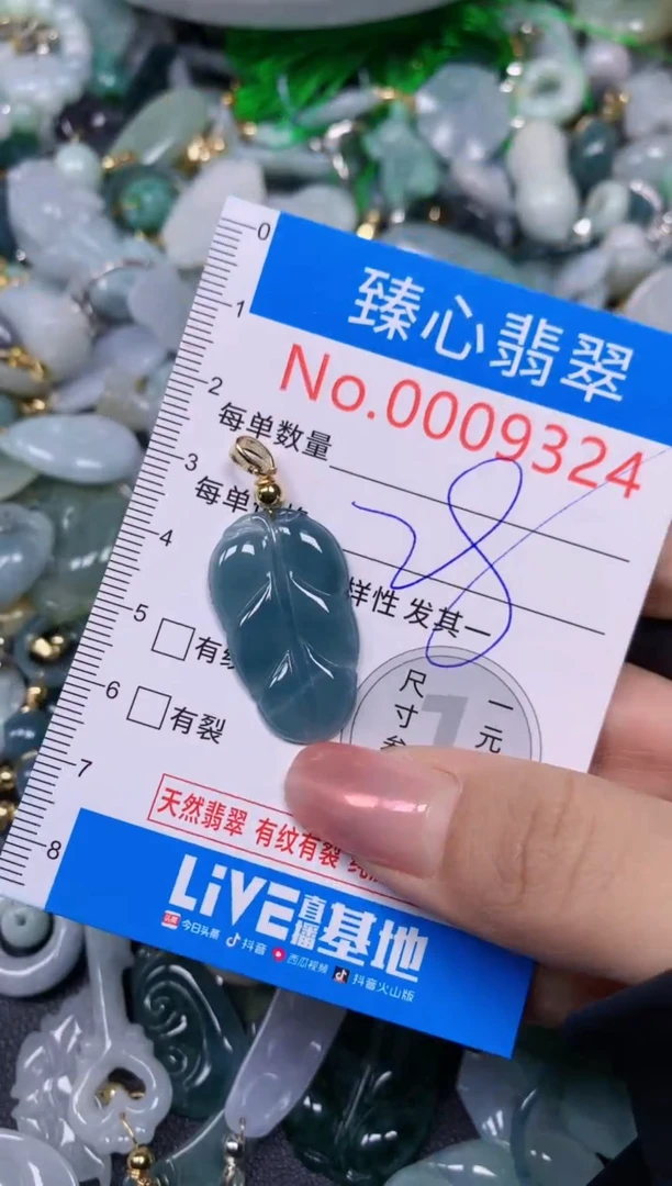 【闪购商品】翡翠颈饰未镶嵌含绳0009324