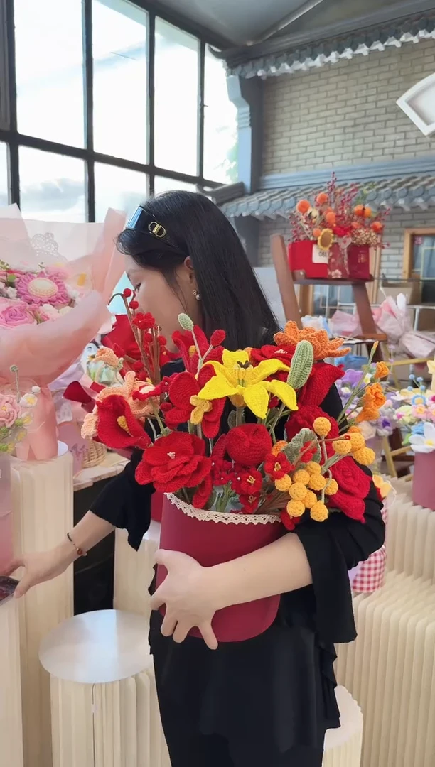 非遗手工定制花束，孤品清仓！！