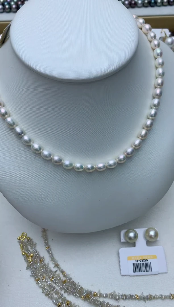 淡水珍珠未镶嵌项链e2 多样性发其一