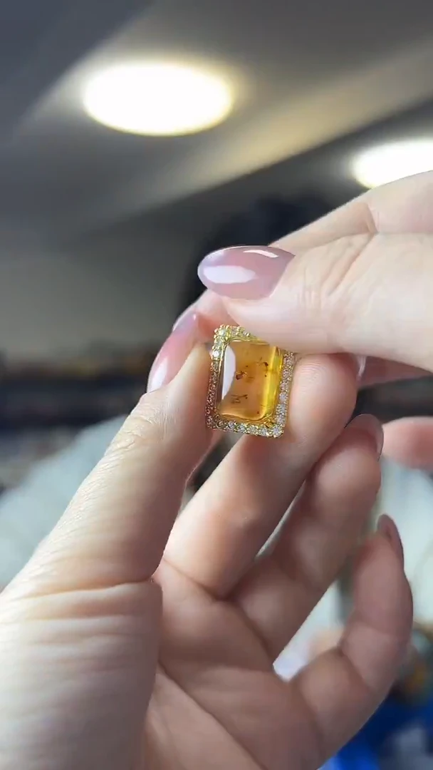 裸石琥珀未镶嵌（多样性发一件）