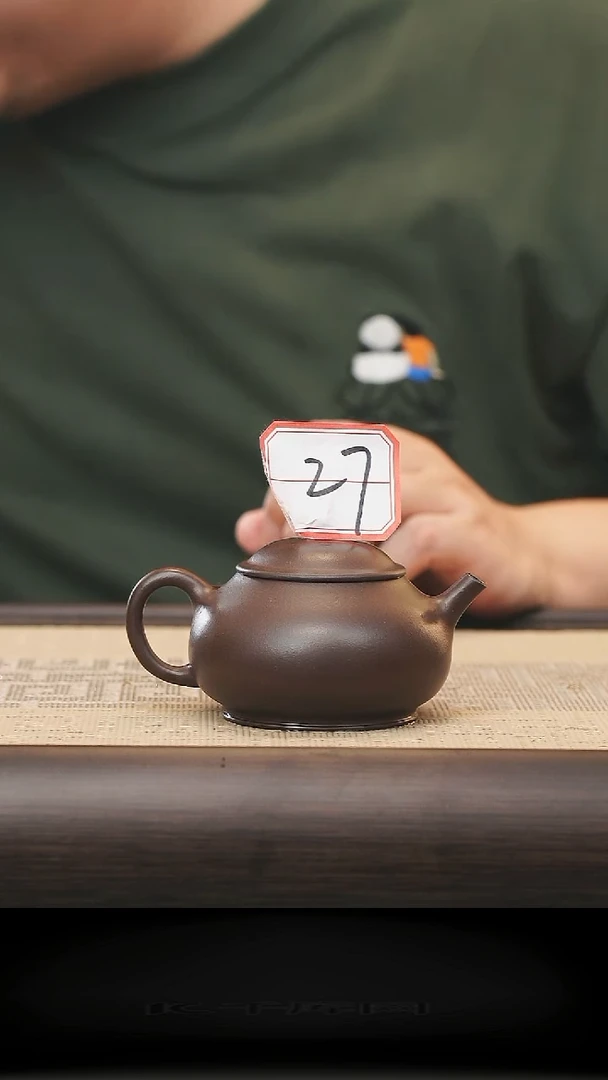 茶壶紫砂27号全手工紫砂壶