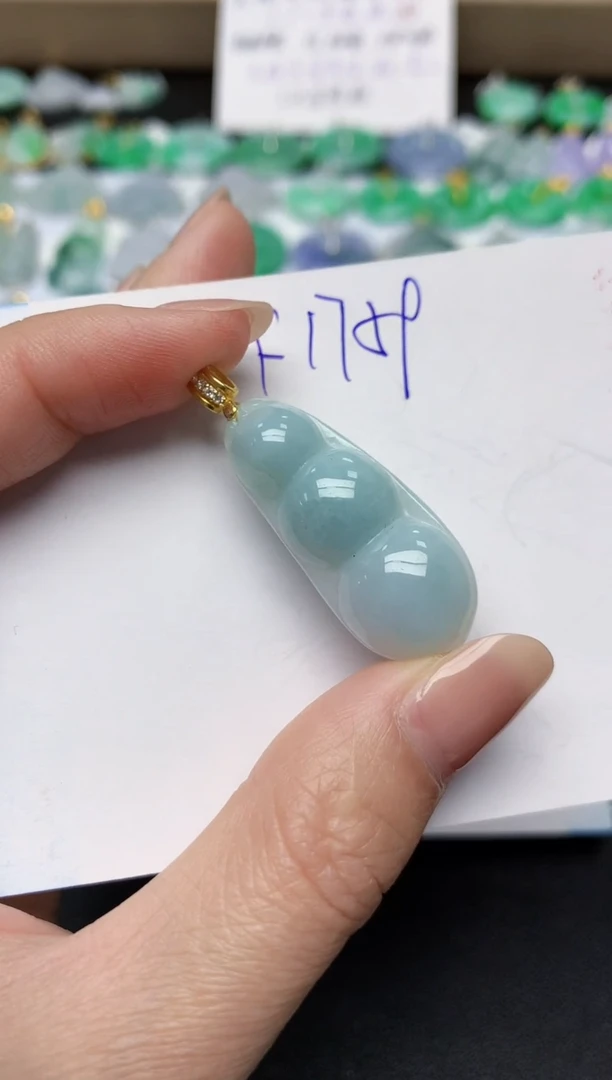 颈饰未镶嵌翡翠天然缅甸A货翡翠百元以上9元证书费自理