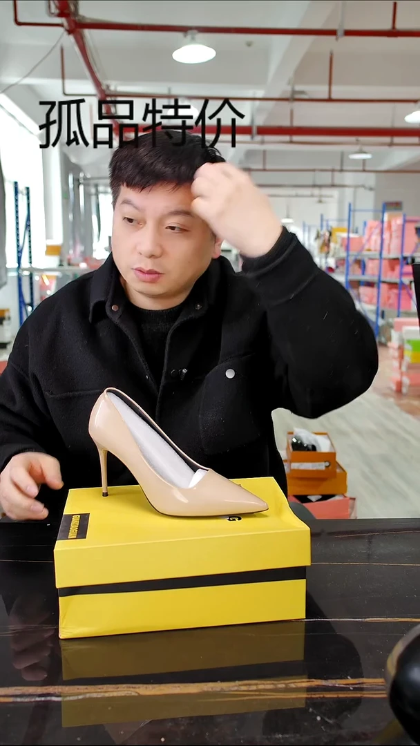 37码女鞋细跟高跟鞋