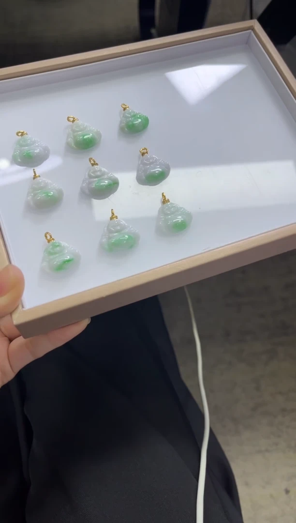 颈饰银S925镶嵌翡翠J134/多样性发一件/配链