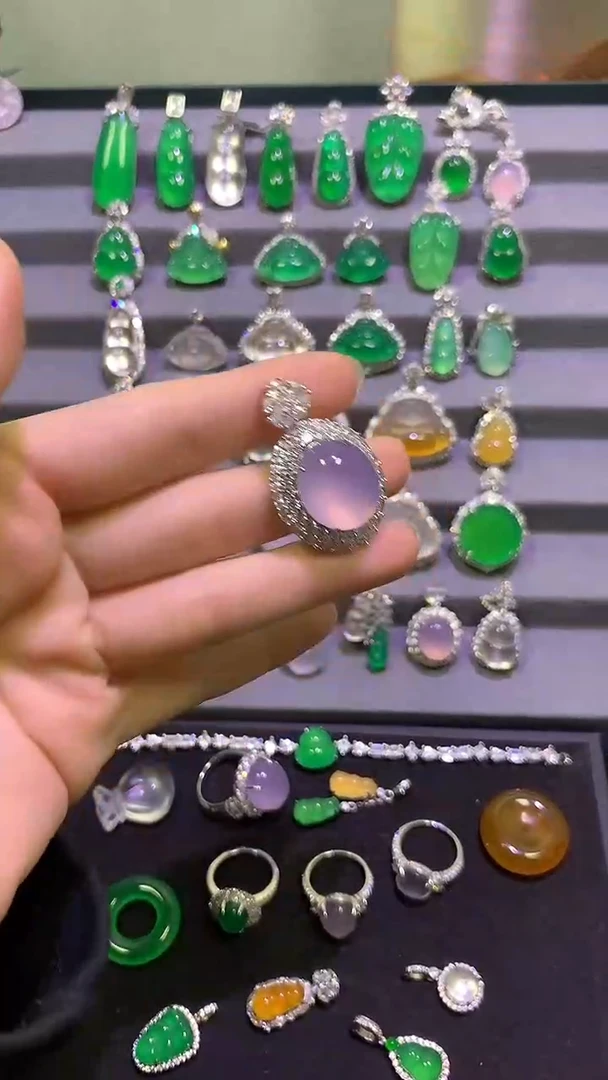 银S925镶嵌颈饰玛瑙/玉髓1