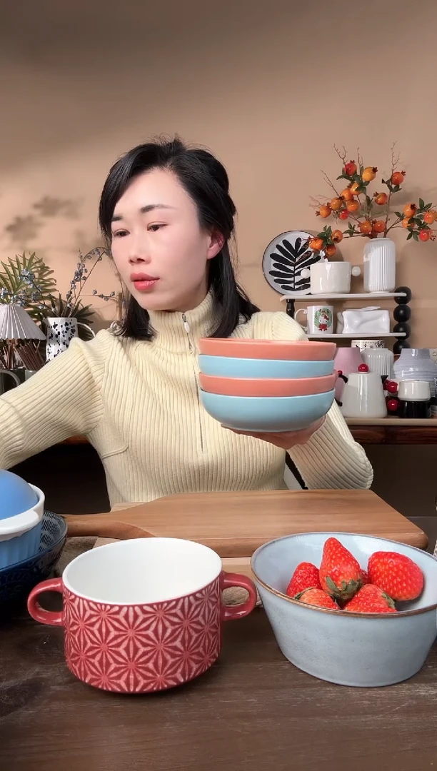 【闪购商品】瓷片5.3英寸小碟4只微瑕