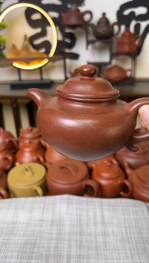 茶壶段泥独壶红降坡莲子壶280CC