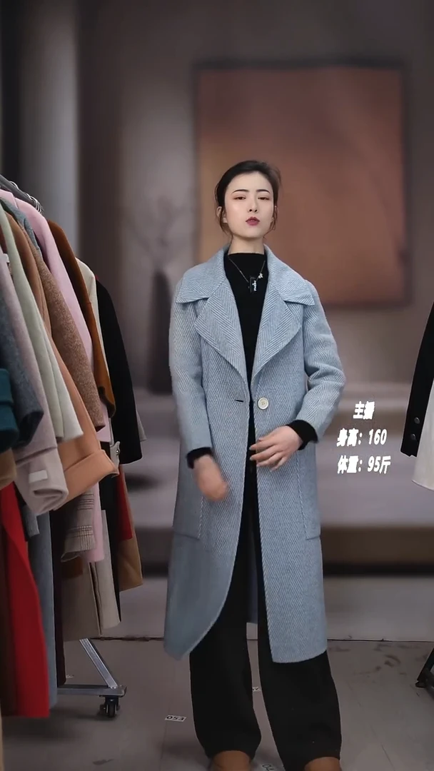 长 短款羊羊大衣248