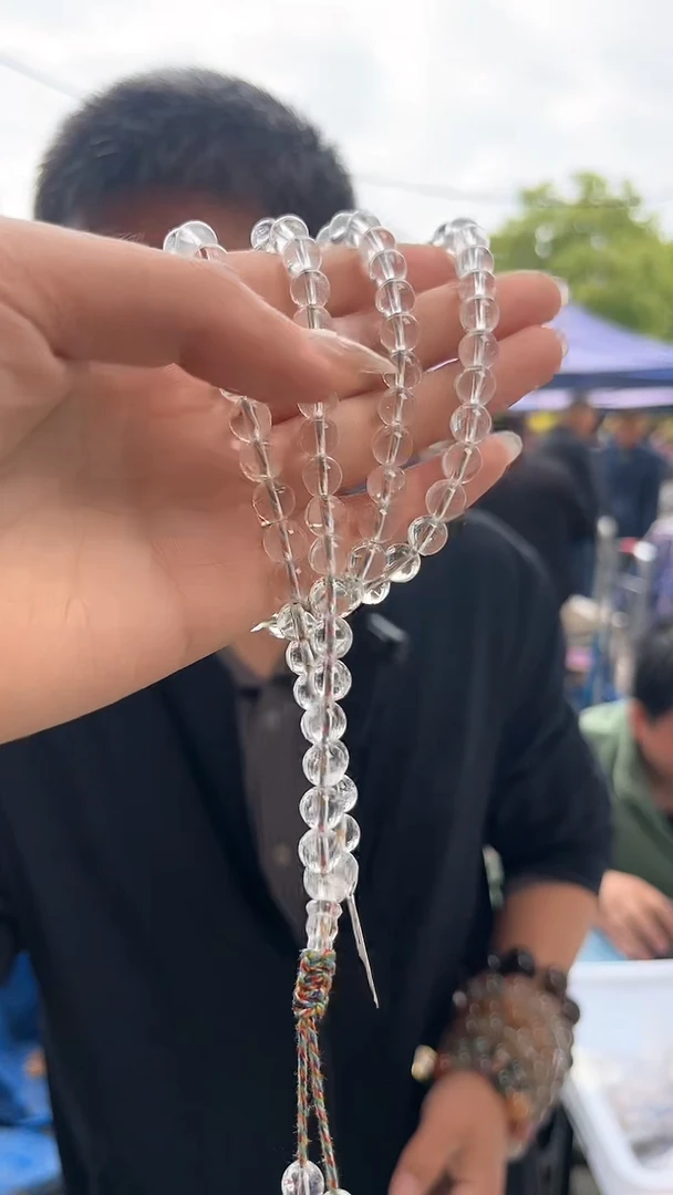 水晶手链未镶嵌天然108手串多样性发一7mm
