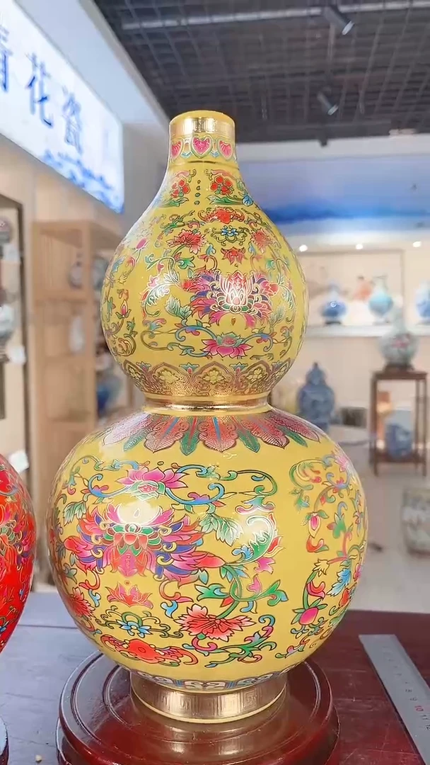 摆件景德镇陶瓷花瓶