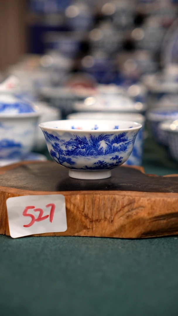 陶瓷527全手工手绘茶器