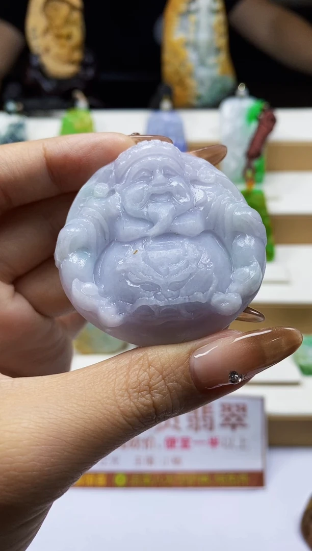 颈饰未镶嵌翡翠翡翠A货