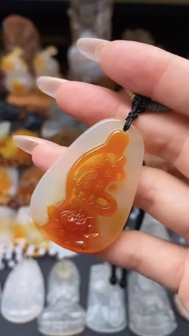 玛瑙/玉髓颈饰未镶嵌dd