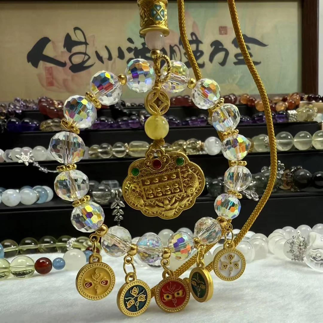 非金属仿水晶吊坠 直播福袋车挂