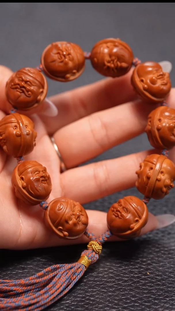 橄榄核手串2.0财迷头