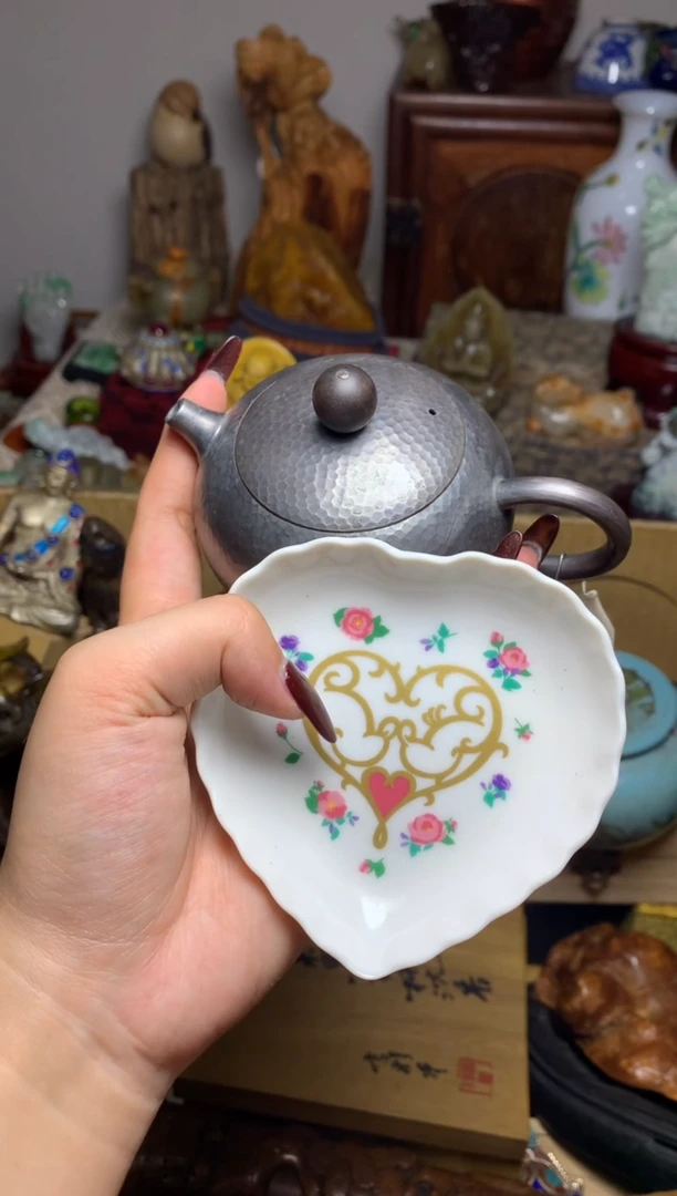 紫砂盖碗瓷器默认微瑕瓷器