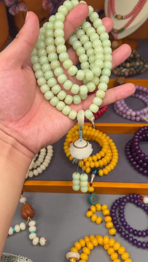 吊坠白玉菩提青提菩提