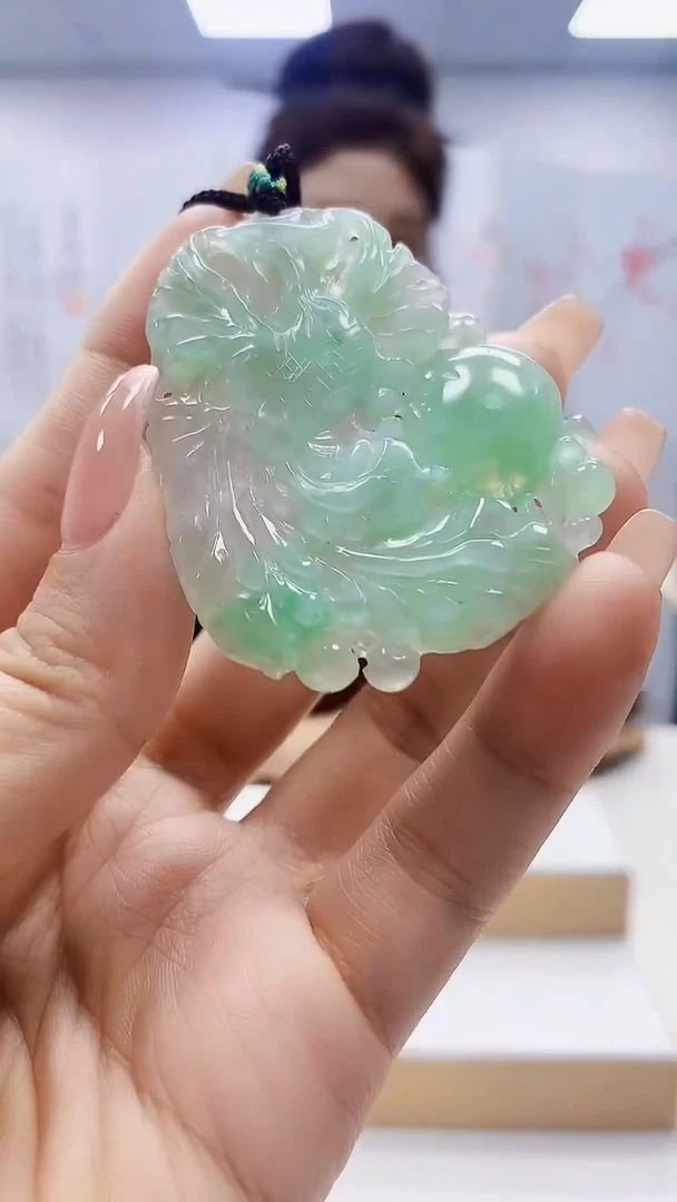 未镶嵌定制翡翠4829ty-毛货挂件38