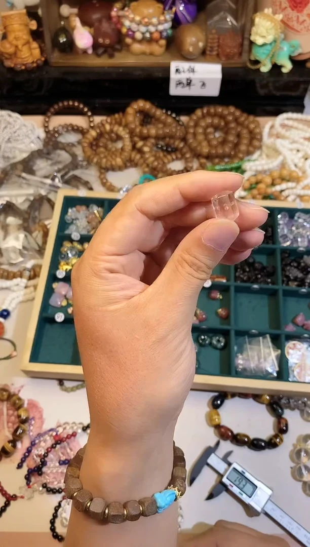 合金手链玛瑙/玉髓白水双尖发1