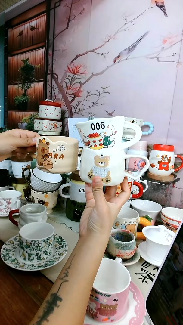 【茶瓷物语闪购福利】006马克杯套装