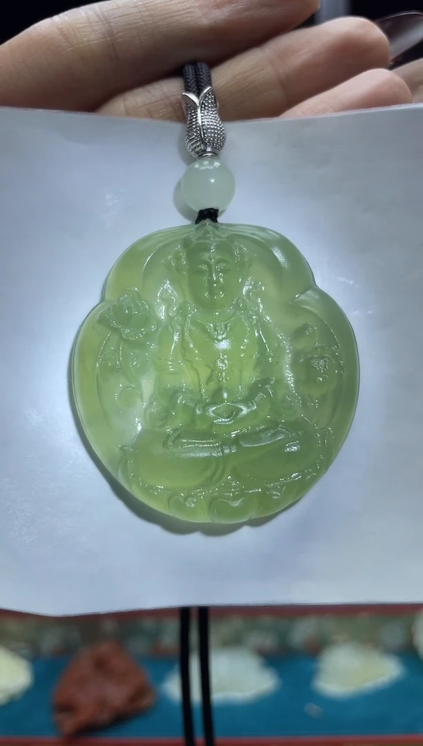 未镶嵌岫玉吊坠·多样性发货*拍一发一