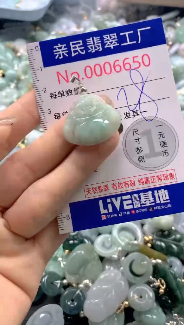 颈饰未镶嵌翡翠6650