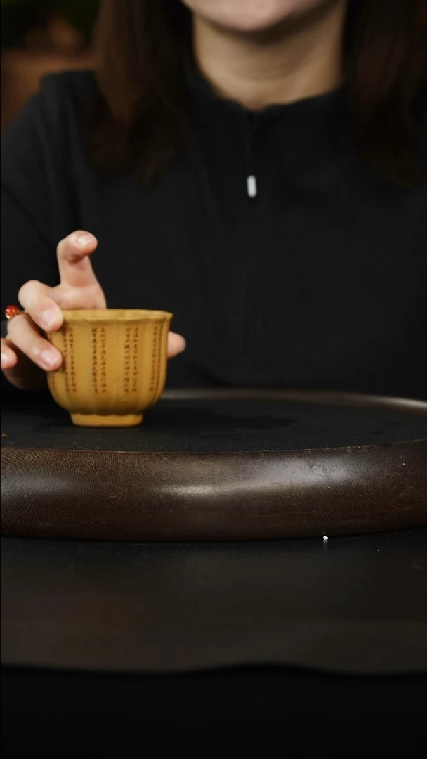 茶壶紫砂黄金段主人杯