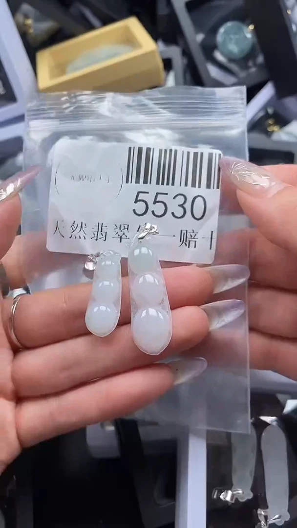 吊坠(不含链)未镶嵌翡翠5530