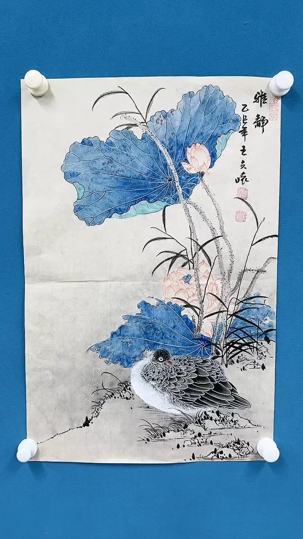 【闪购商品】国画2.10-甄选-王夫怀-四尺三开-25