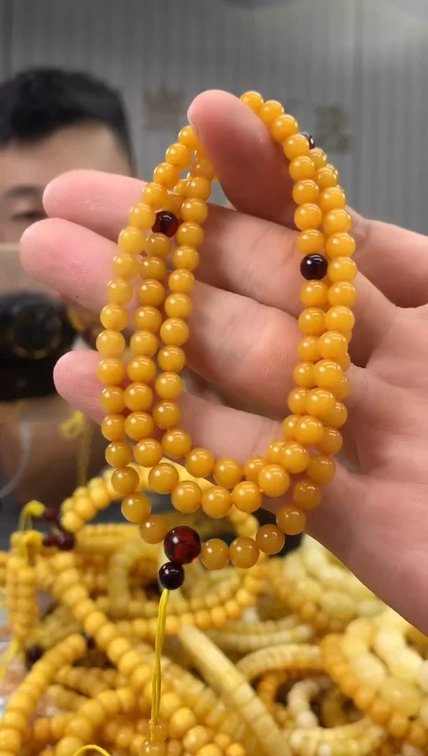 未镶嵌蜜蜡裸石链子多样性发其一