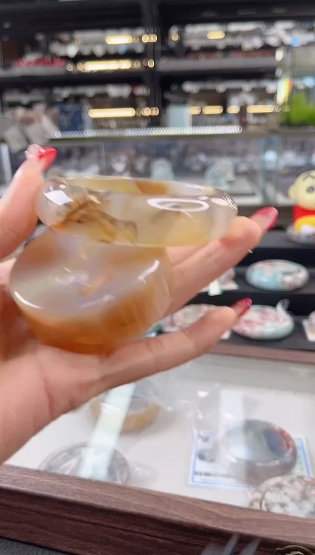 未镶嵌手镯石英质玉60圈口 （赠品镯心）3009179