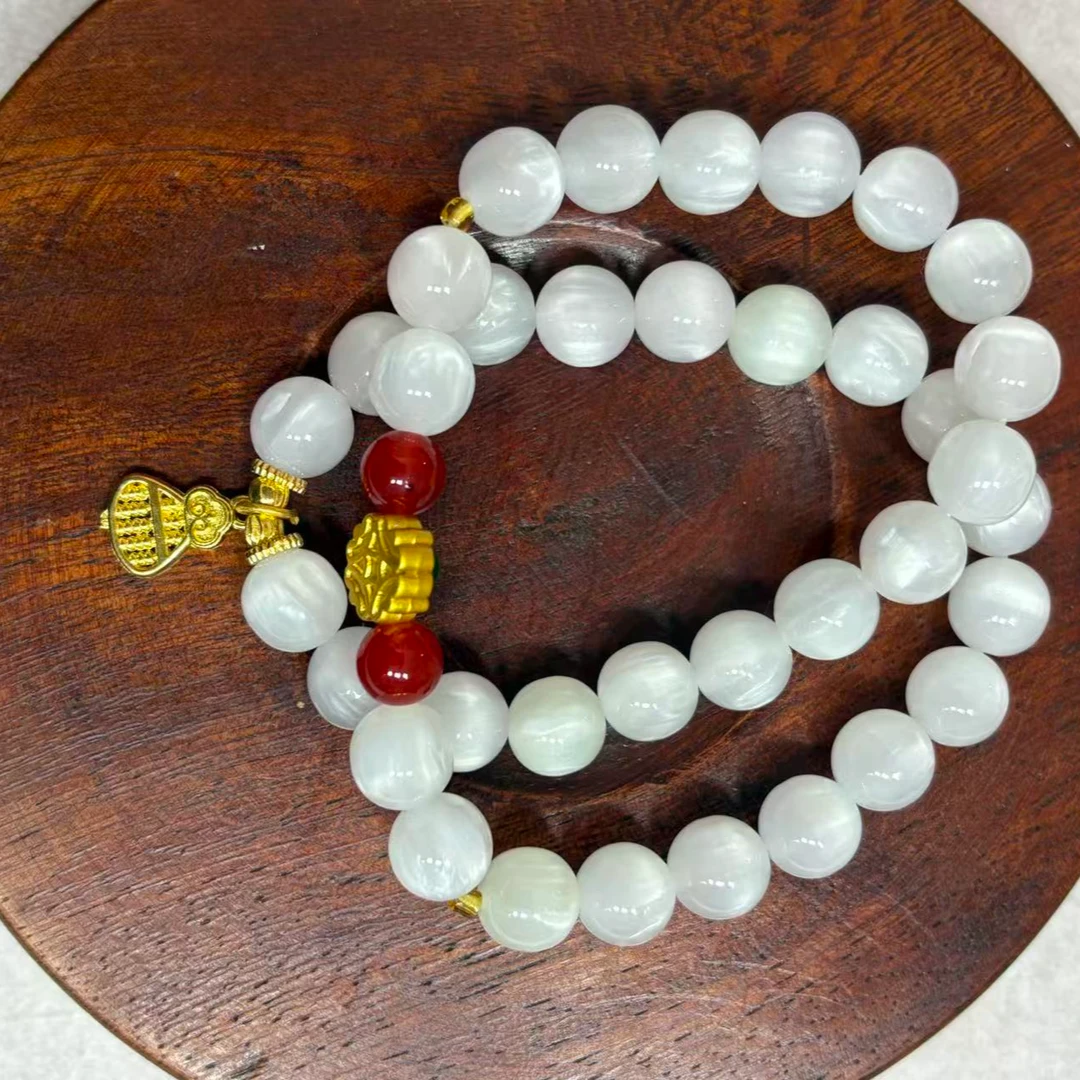 MTYC 038 海云母菩提双圈设计款手串（无礼盒）