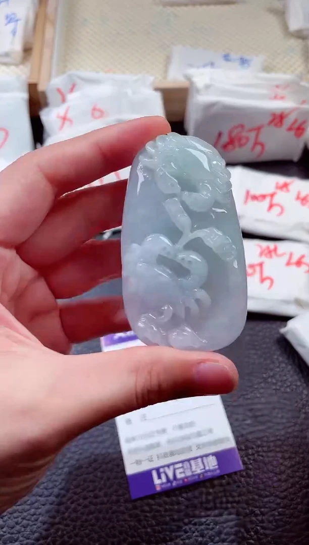 翡翠未镶嵌颈饰000003188