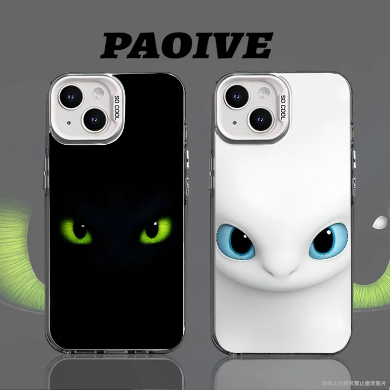 无牙仔创意适用苹果华为vivo一加iPhone小米三星防摔彩银手机壳