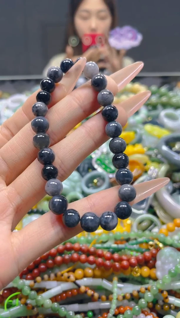 颈饰未镶嵌翡翠7MM