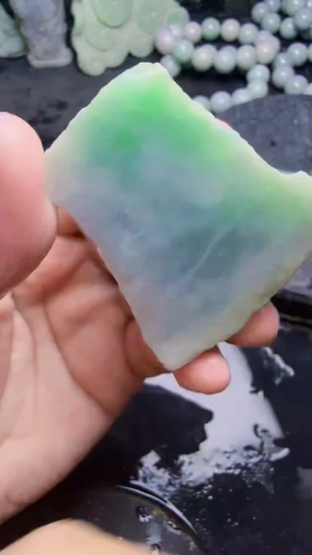 未镶嵌挂件翡翠前**生天然翡翠126